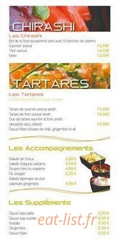 Esprit Sushi — carte page 8