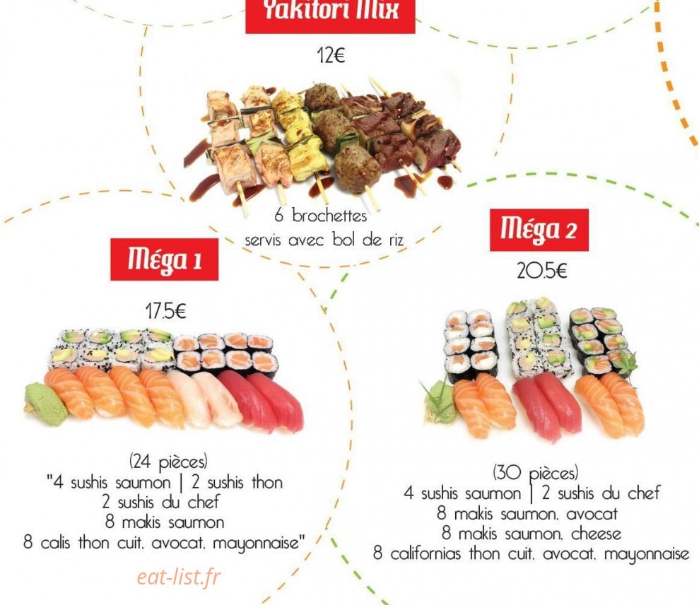 Hanotoky sushi — carte page 5