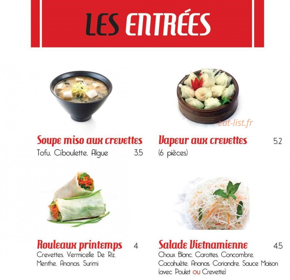 Hanotoky sushi — carte page 2