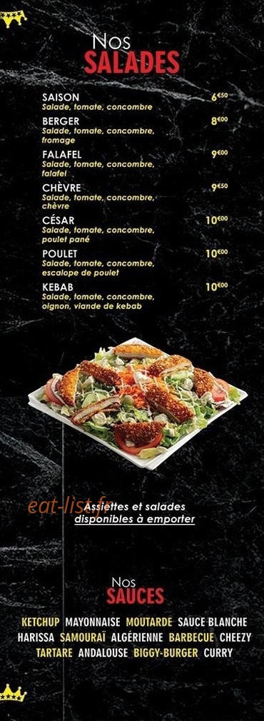 King Kebab — carte page 2
