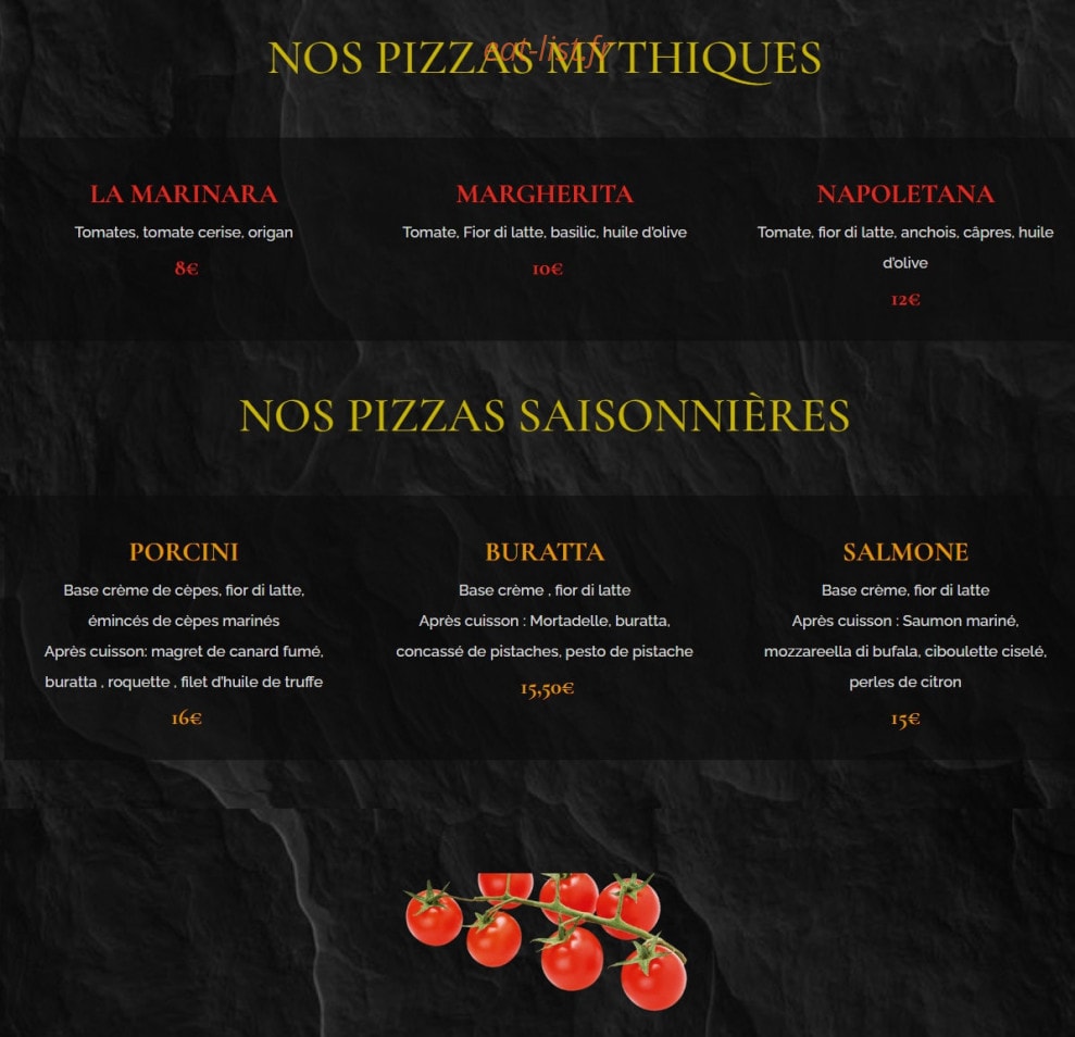 L'officina — carte page 2