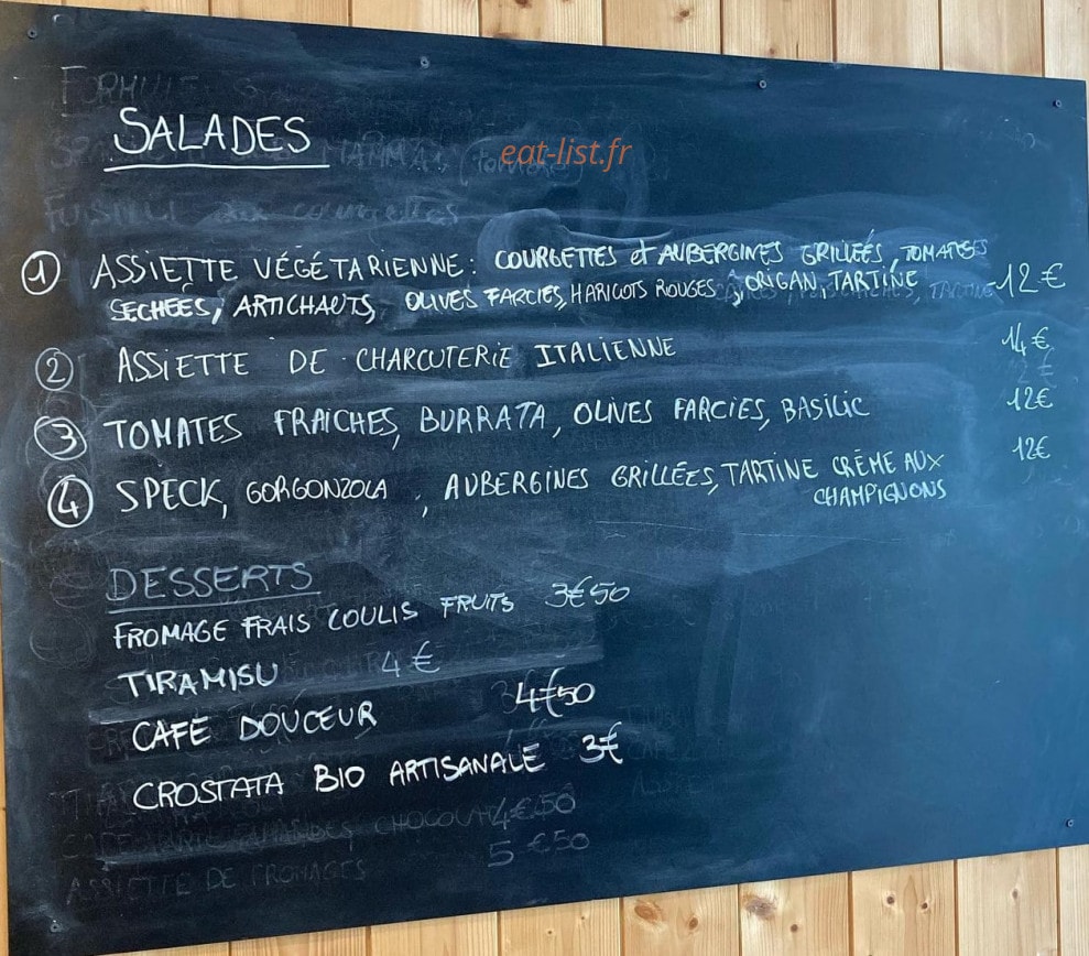 La bottega — carte page 2