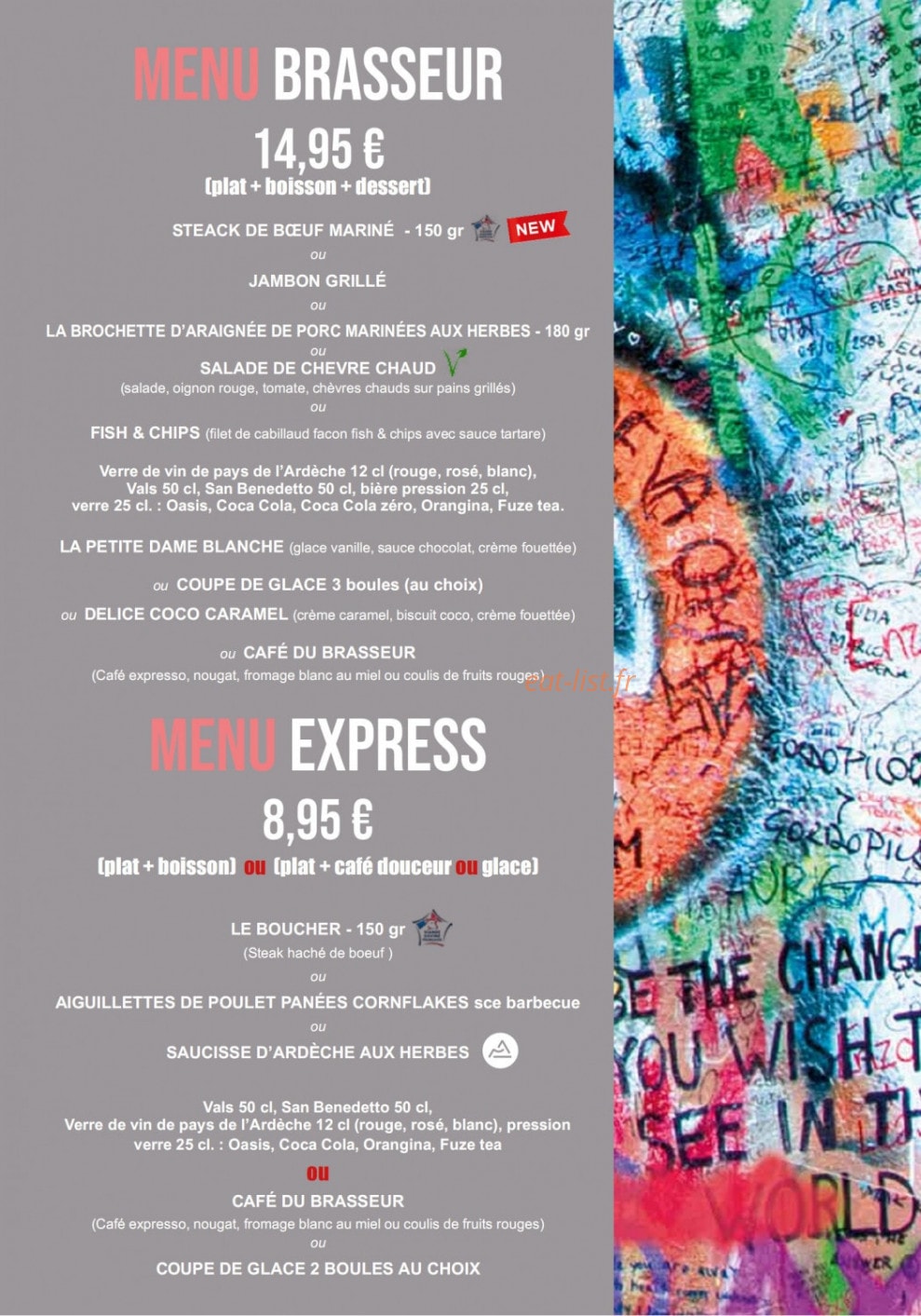 La Brasserie — carte page 9