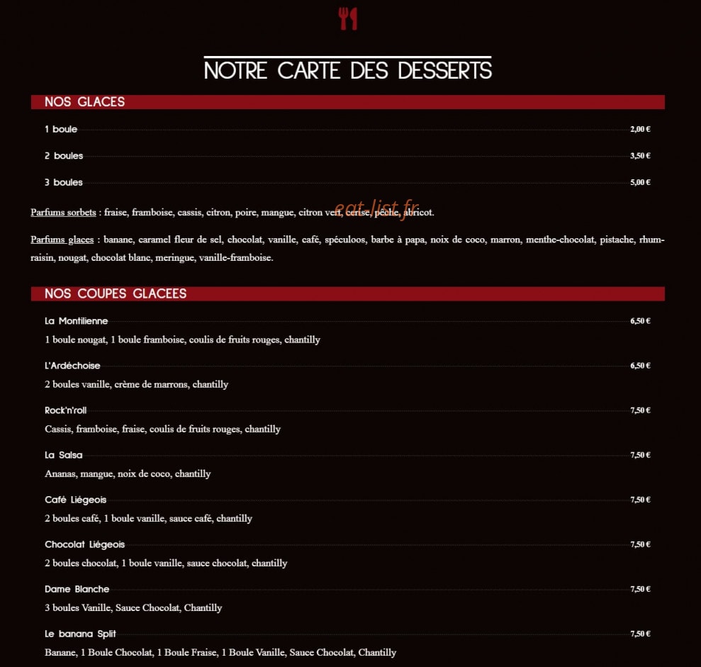 La Panthère Noire — carte page 4