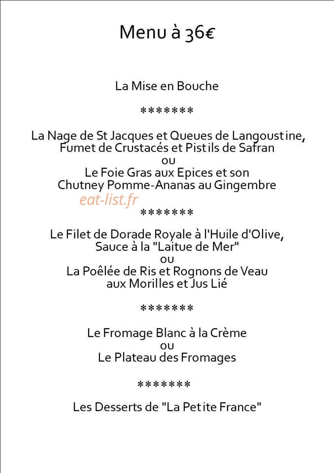 La Petite France — carte page 2