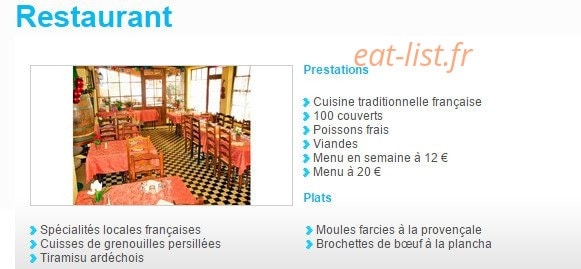 La Pignata — carte page 1