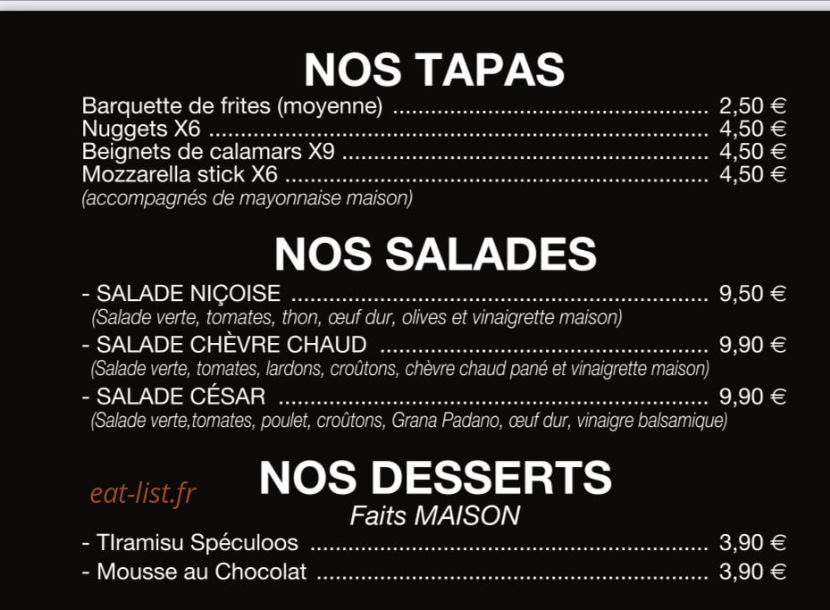 La pizz’à bois — carte page 3