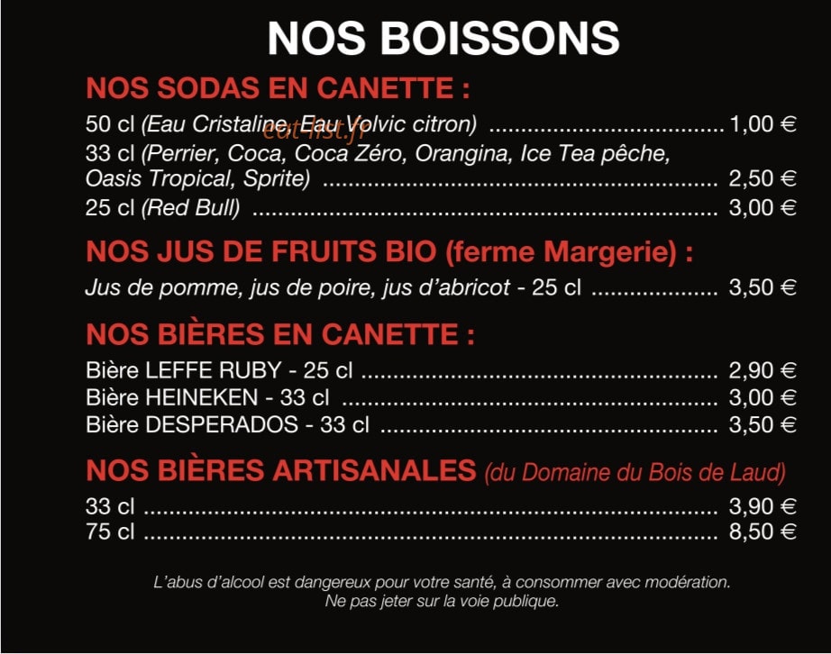 La pizz’à bois — carte page 4