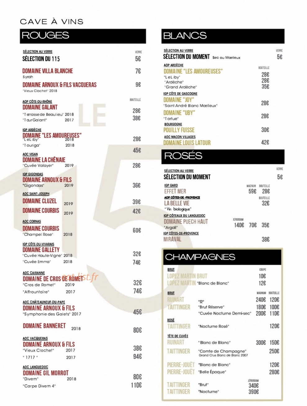 Le 115 — carte page 2