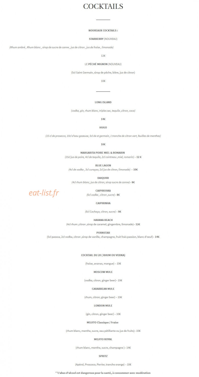 Le 20 — carte page 1