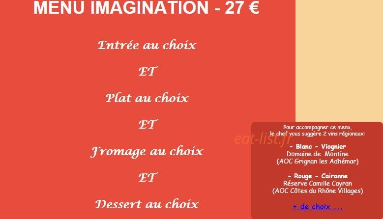 Le Bistro Latin — carte page 4