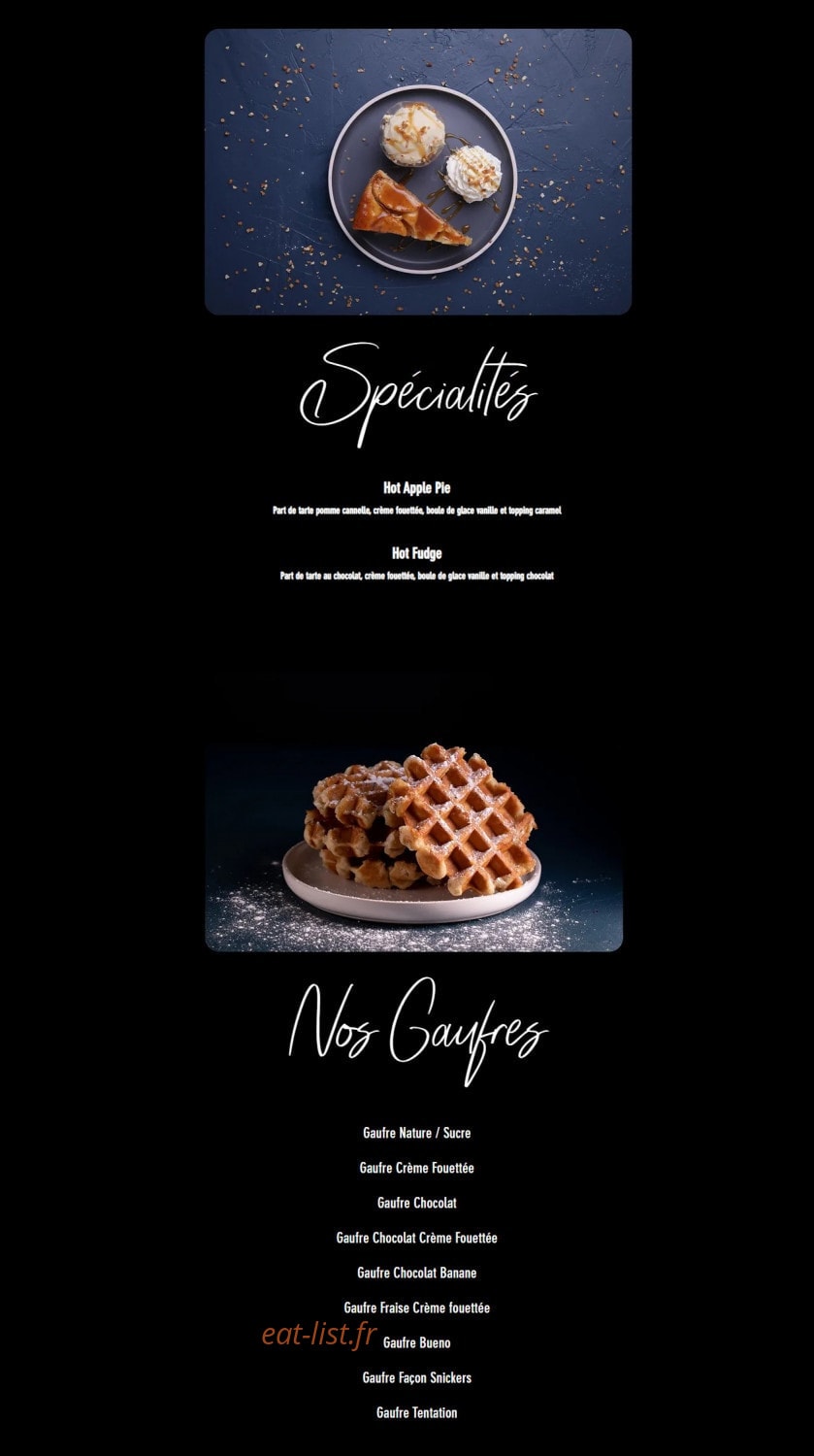 Le Club Café — carte page 5