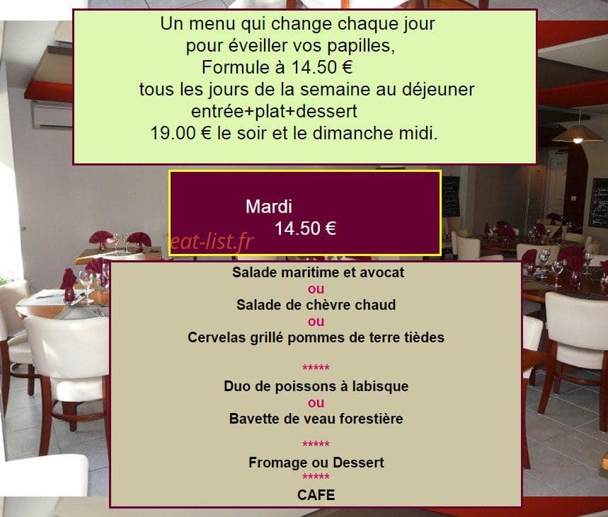 Le Grillon — carte page 3