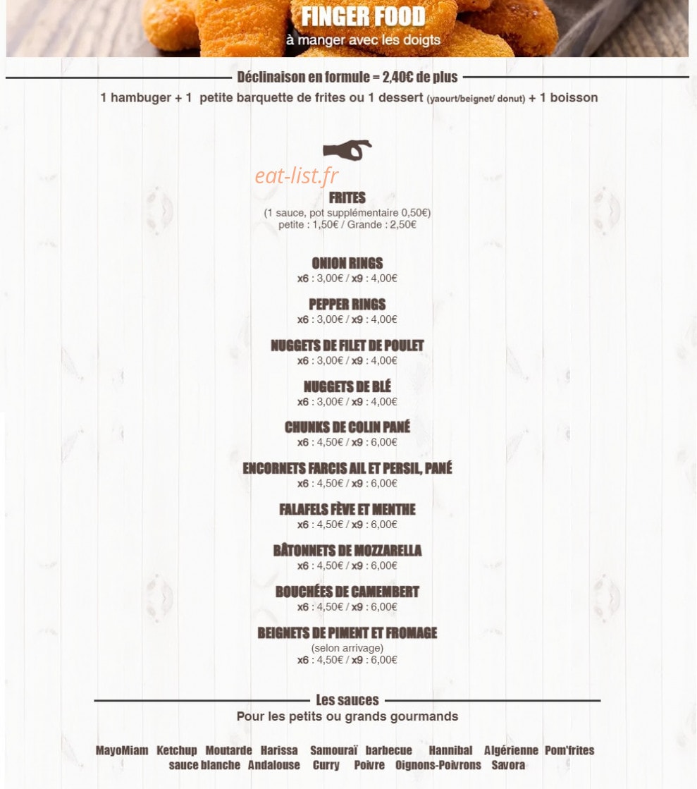 Le Miam Miam — carte page 3