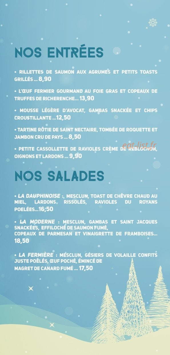 Le Moderne — carte page 2