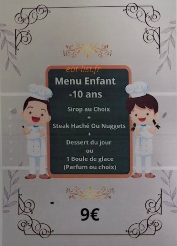 Les Saveurs du Coin — carte page 4