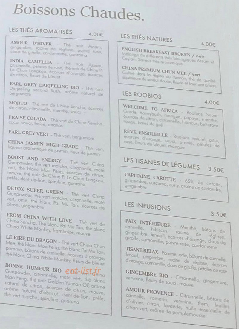 Maison Rosa — carte page 4