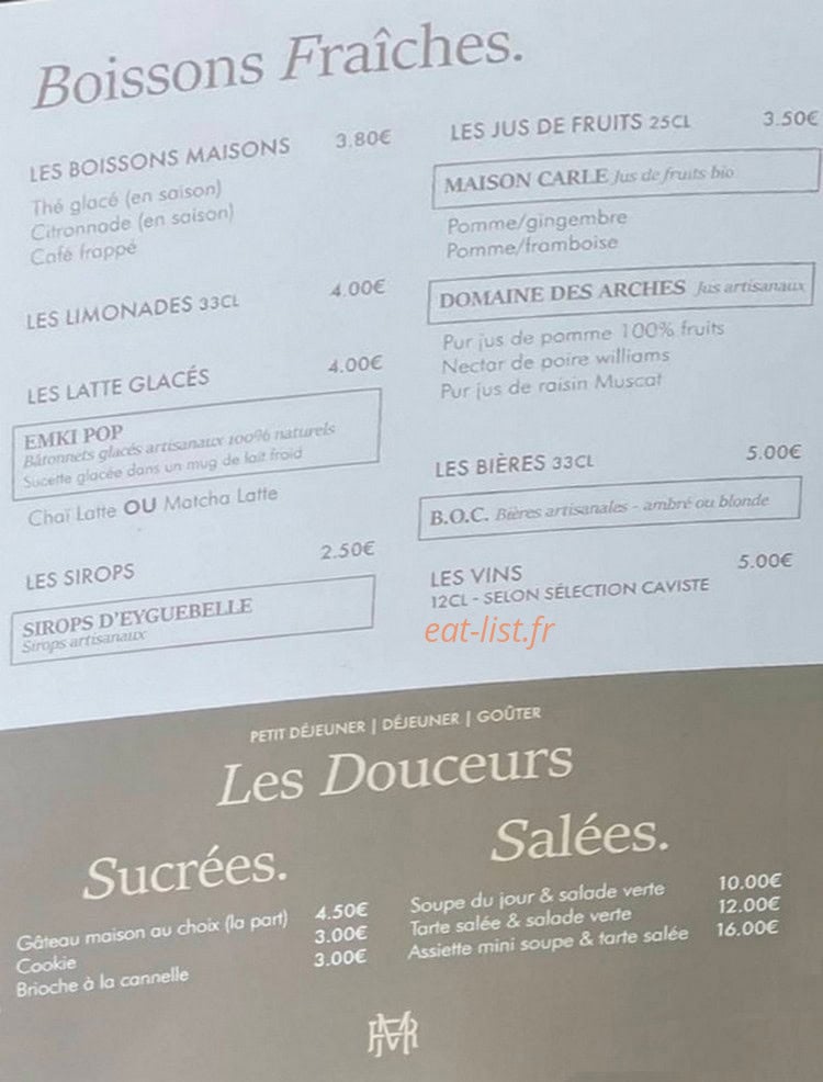 Maison Rosa — carte page 2