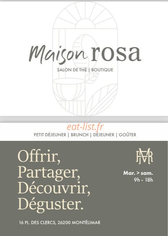 Maison Rosa — carte page 1