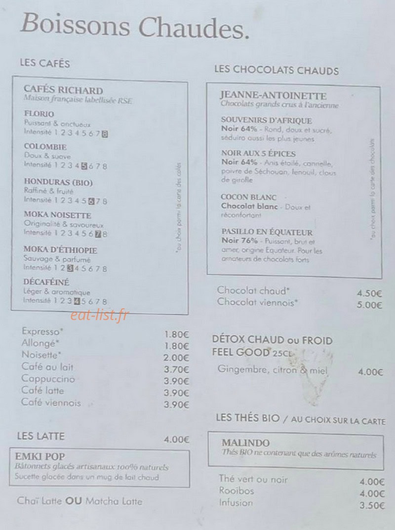Maison Rosa — carte page 3