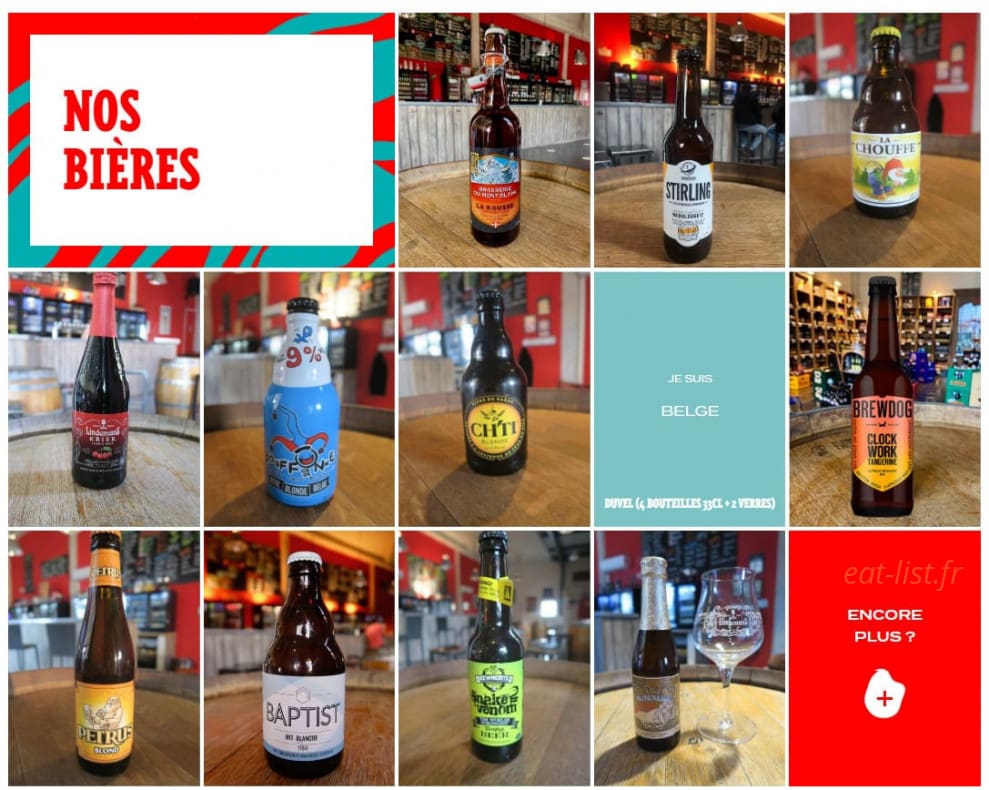 My Beers — carte page 1