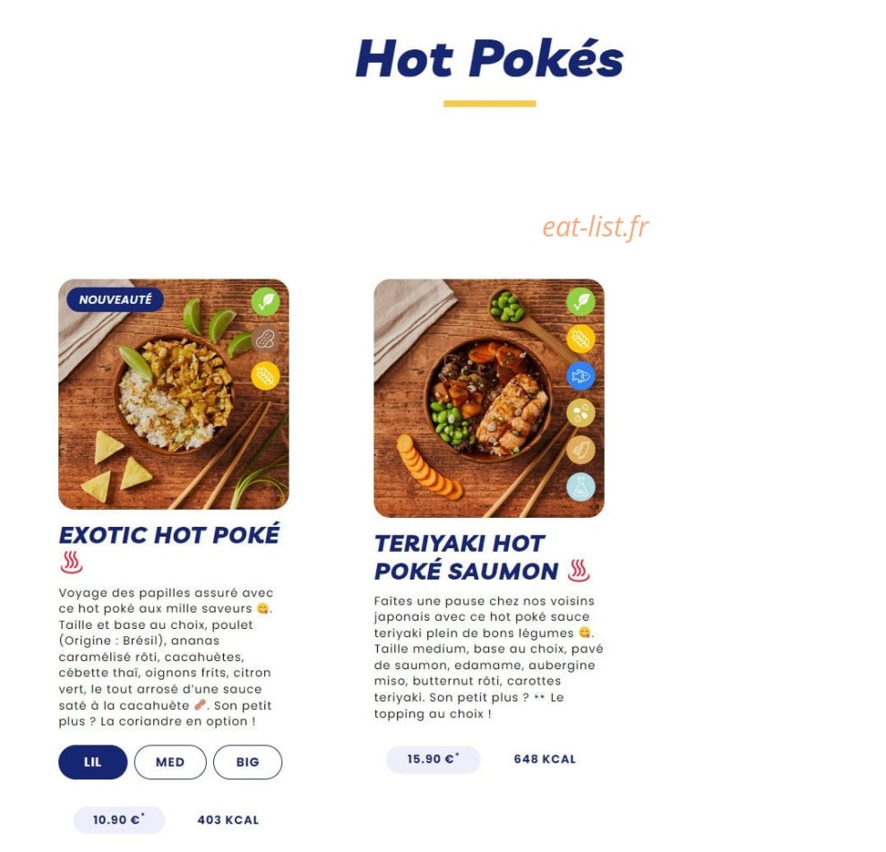 Pokawa — carte page 11