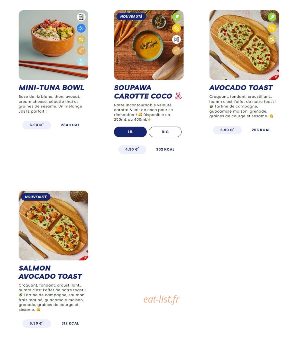 Pokawa — carte page 13