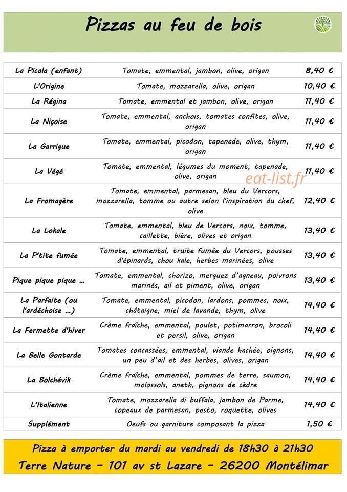 Terre Nature — carte page 1