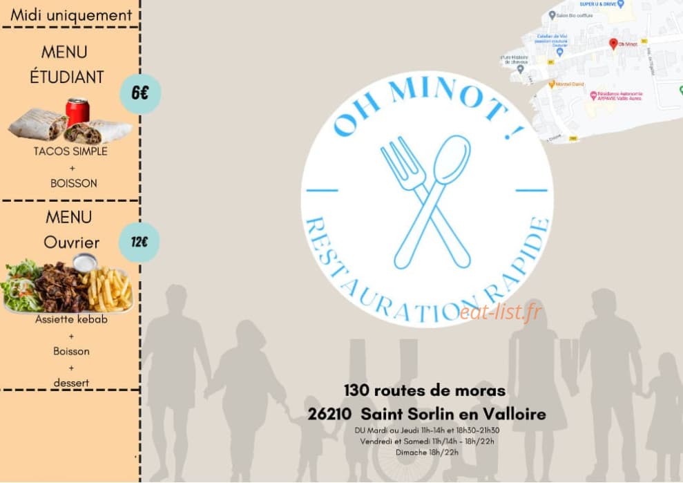 Oh Minot — carte page 1