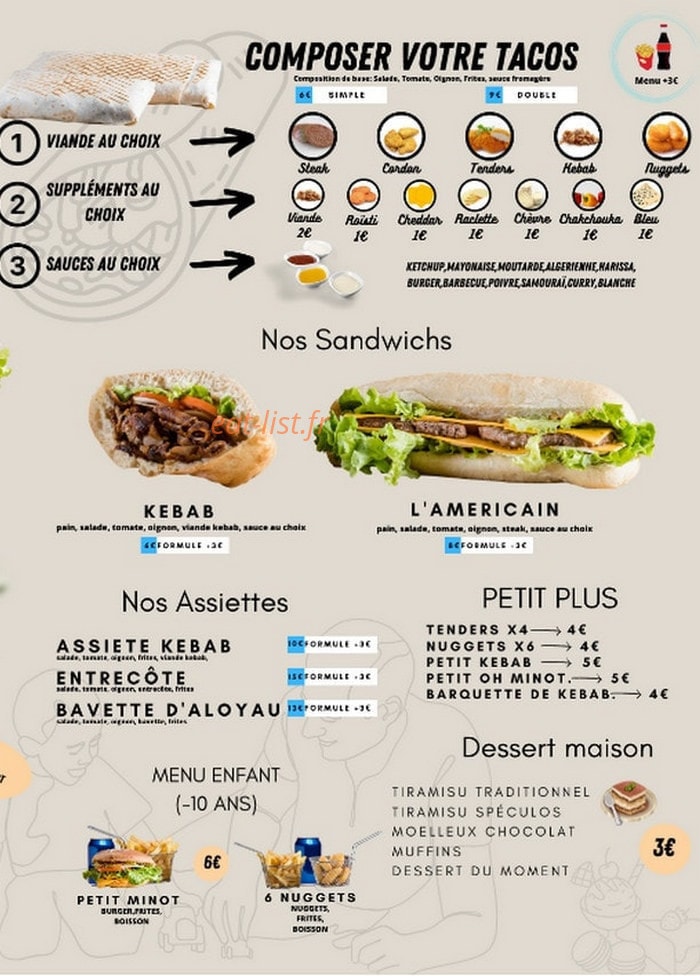 Oh Minot — carte page 3