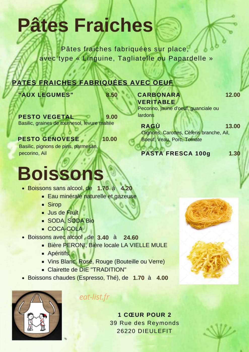 1 coeur pour 2 — carte page 2