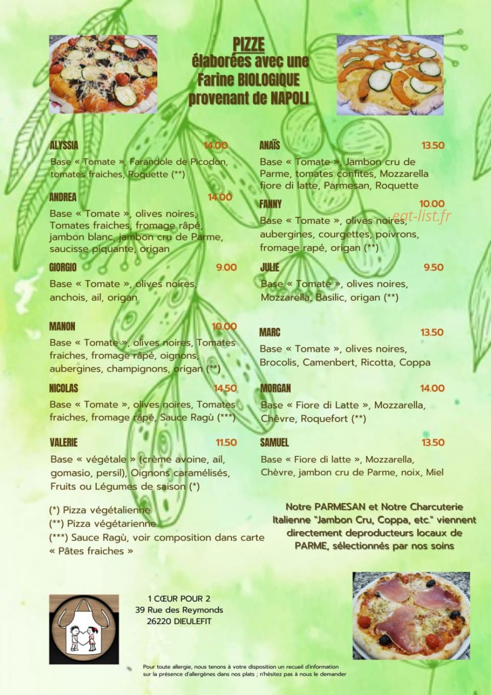 1 coeur pour 2 — carte page 3