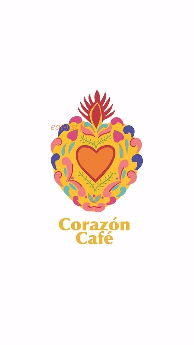 Corazón Café — carte page 1