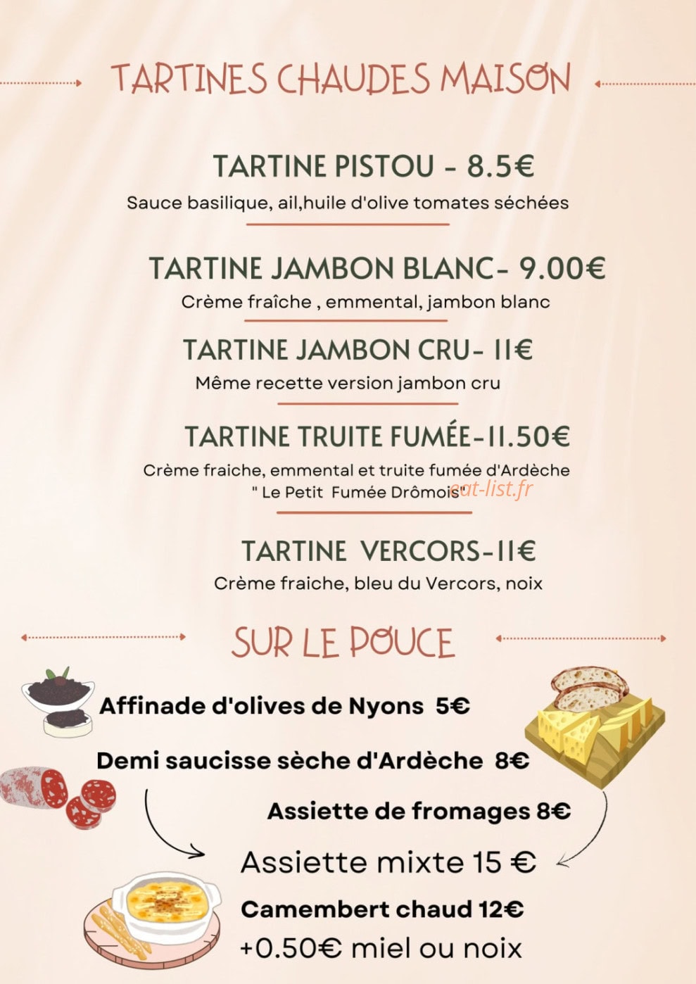 La Mine d'art — carte page 1