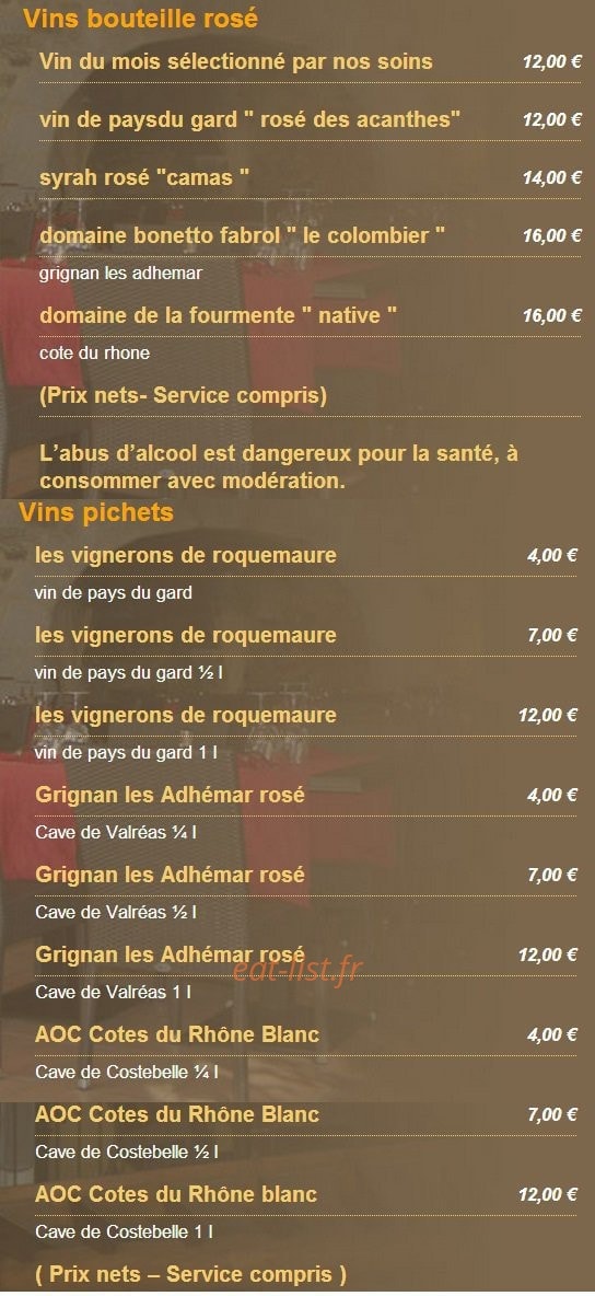 Le Parc — carte page 9