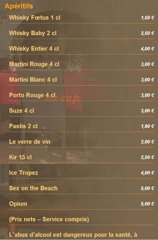Le Parc — carte page 6