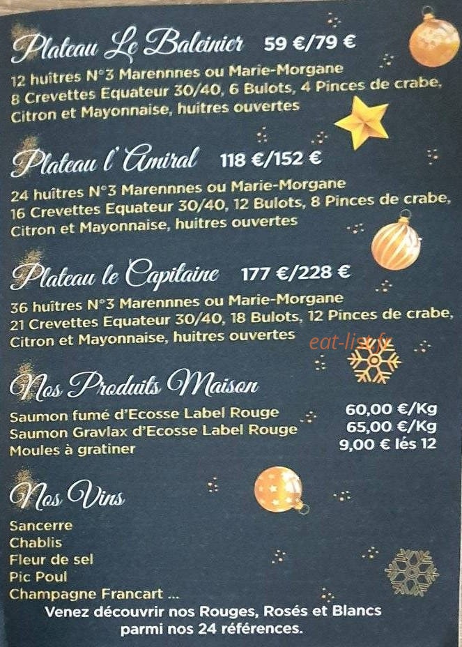 Entre Vins et Marée — carte page 2