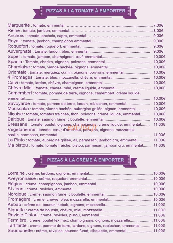 La Marquise — carte page 3