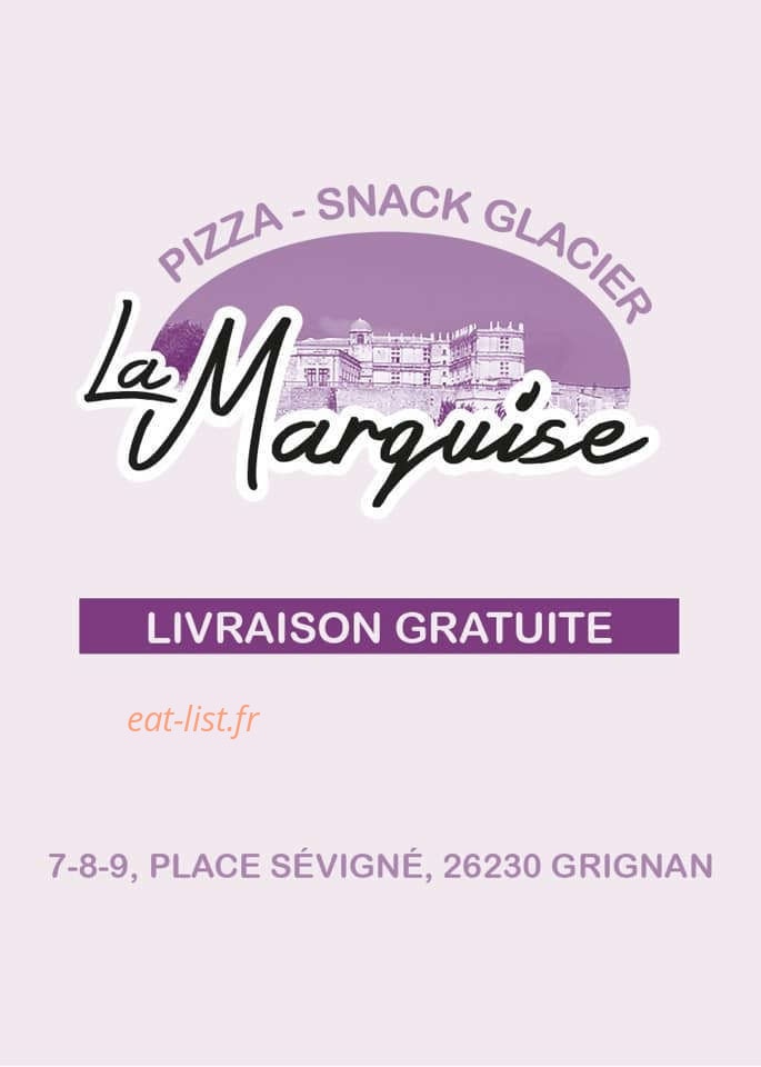 La Marquise — carte page 1