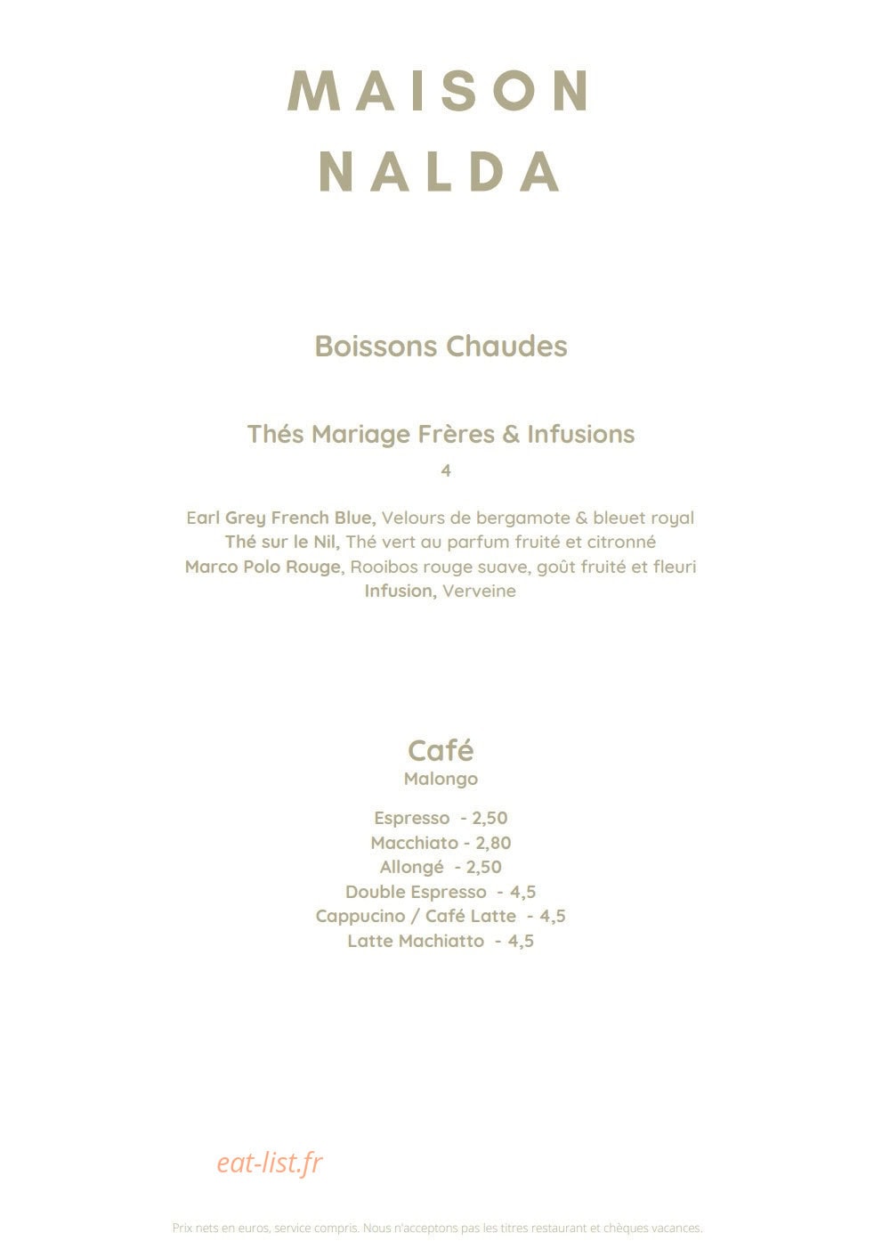 Maison Nalda — carte page 6