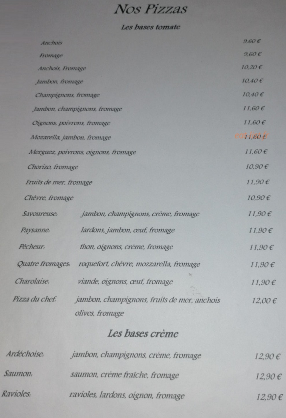 Les Arcades — carte page 1