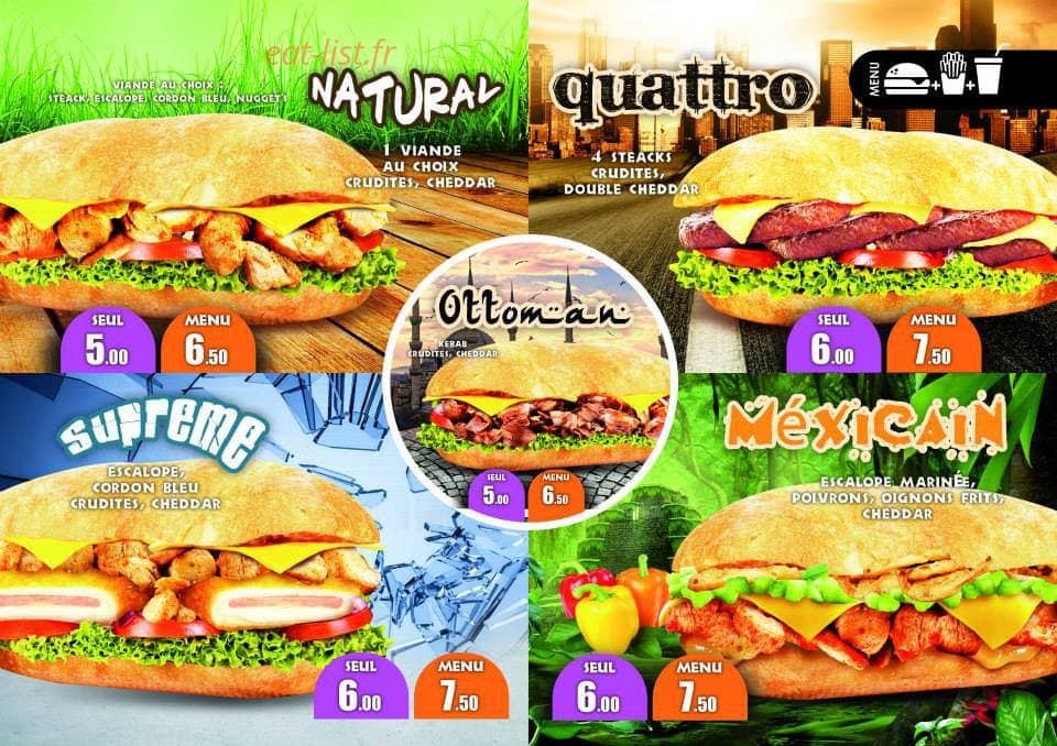 98 Burger Street — carte page 2