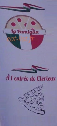 Carte et menu La Famiglia Clerieux