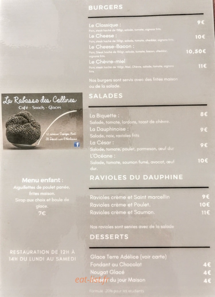 La Rabasse — carte page 1