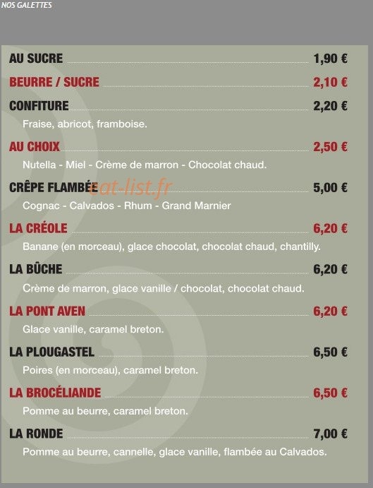 Pizz'a st do — carte page 3