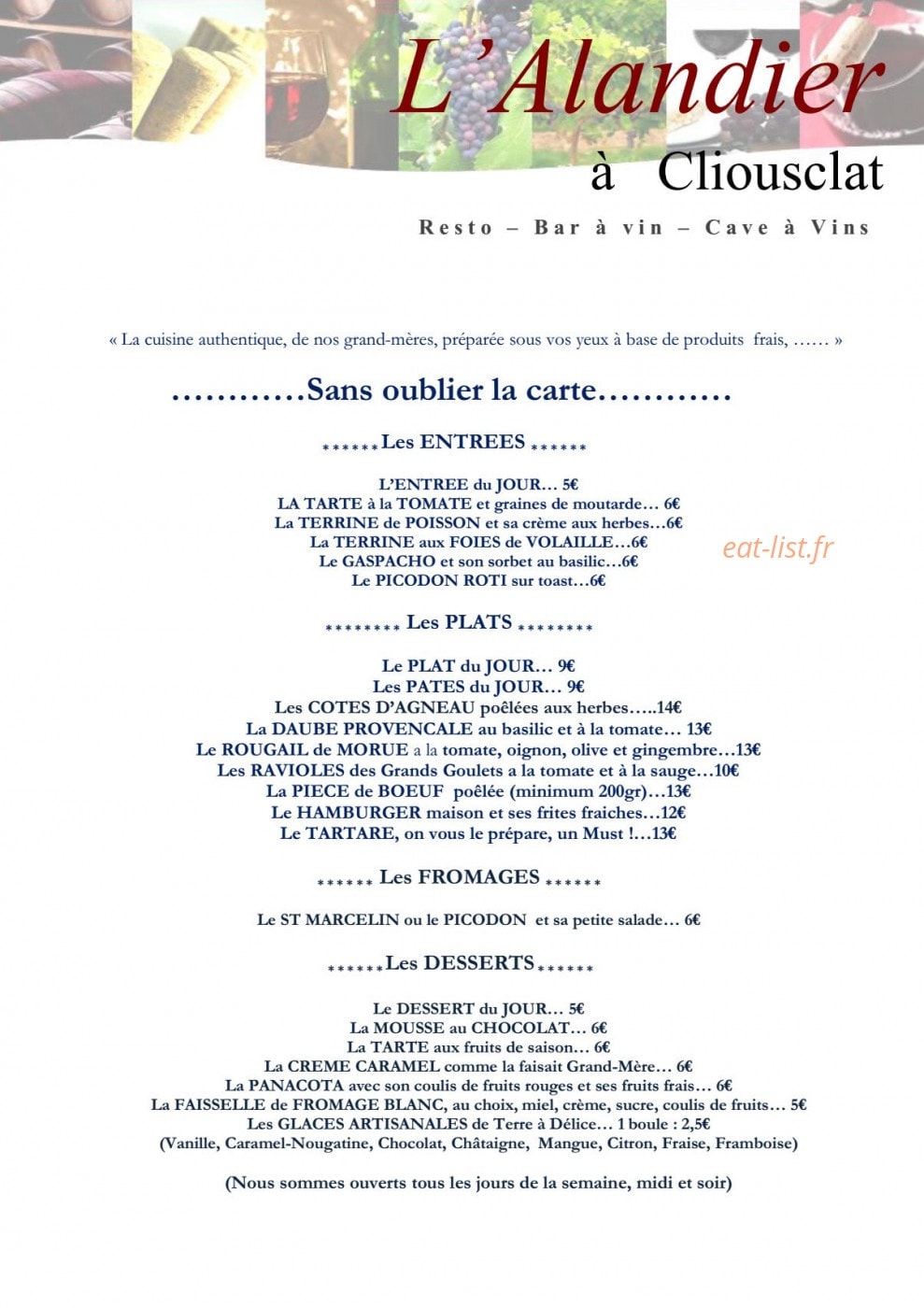 L'Alandier — carte page 2