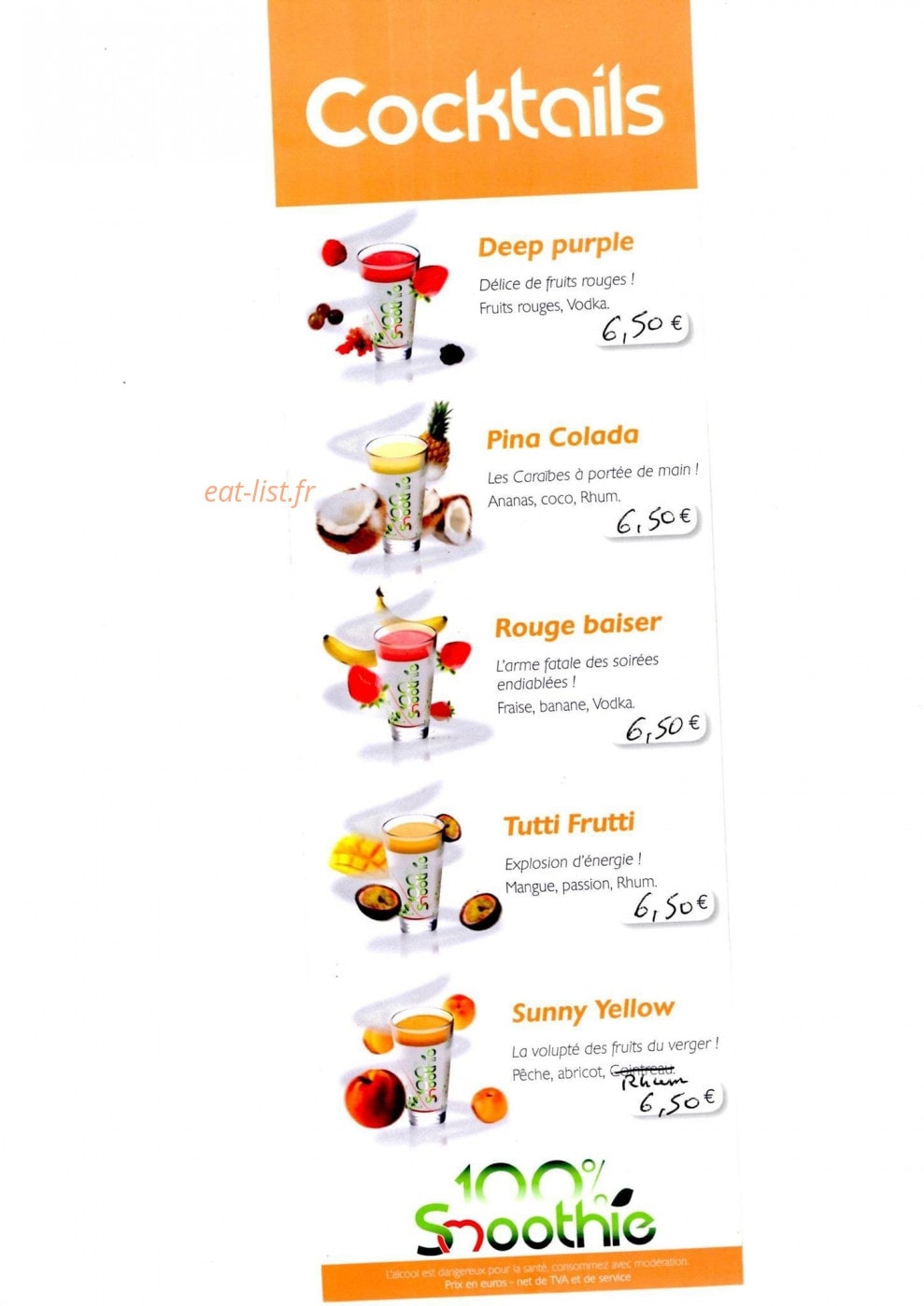 Bistro les tilleuls — carte page 3