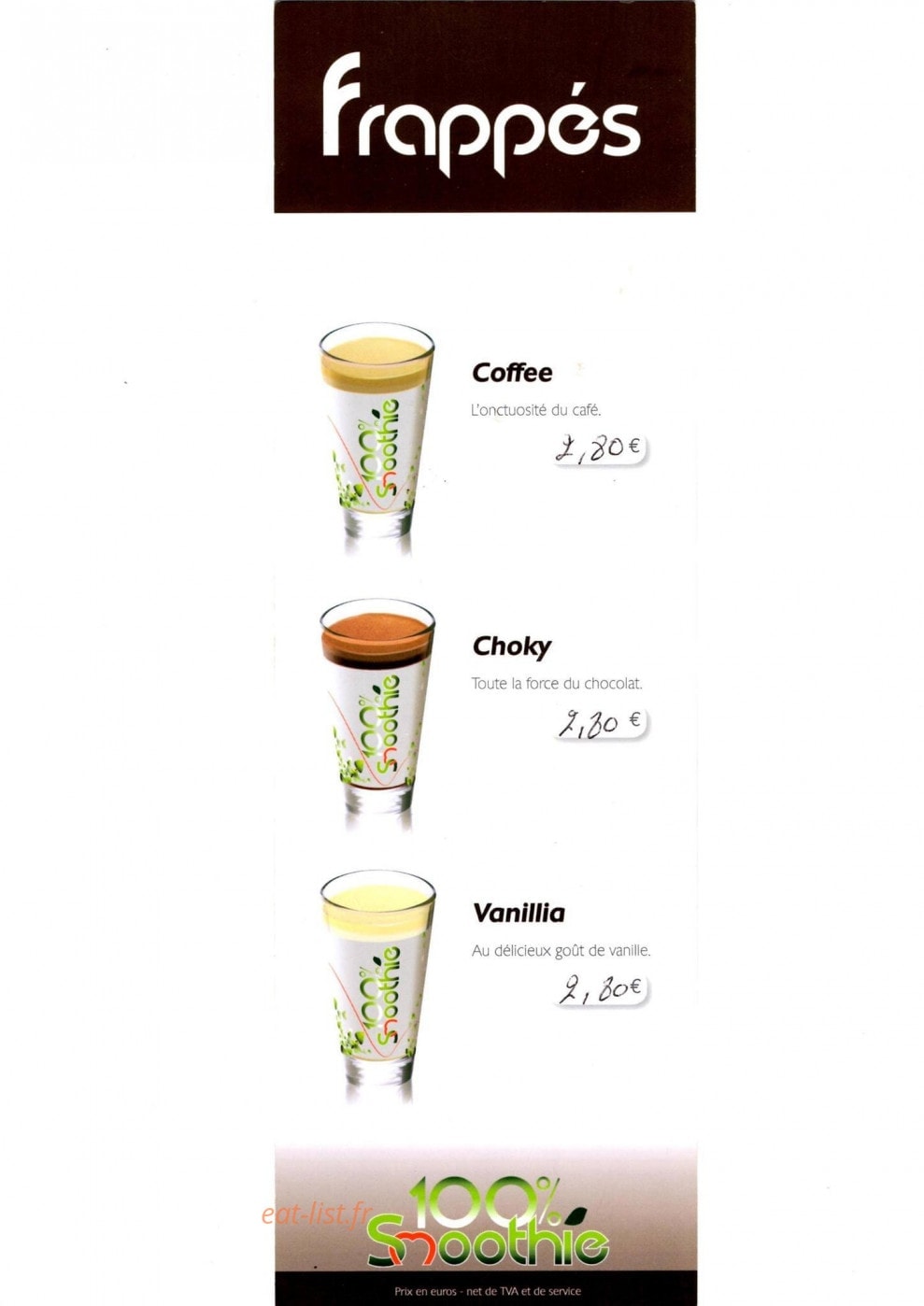 Bistro les tilleuls — carte page 2