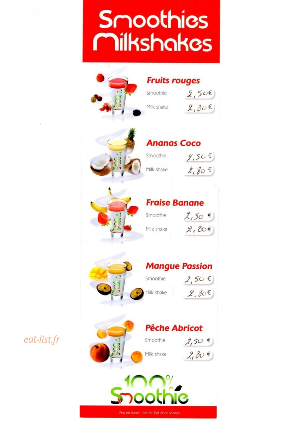 Bistro les tilleuls — carte page 4