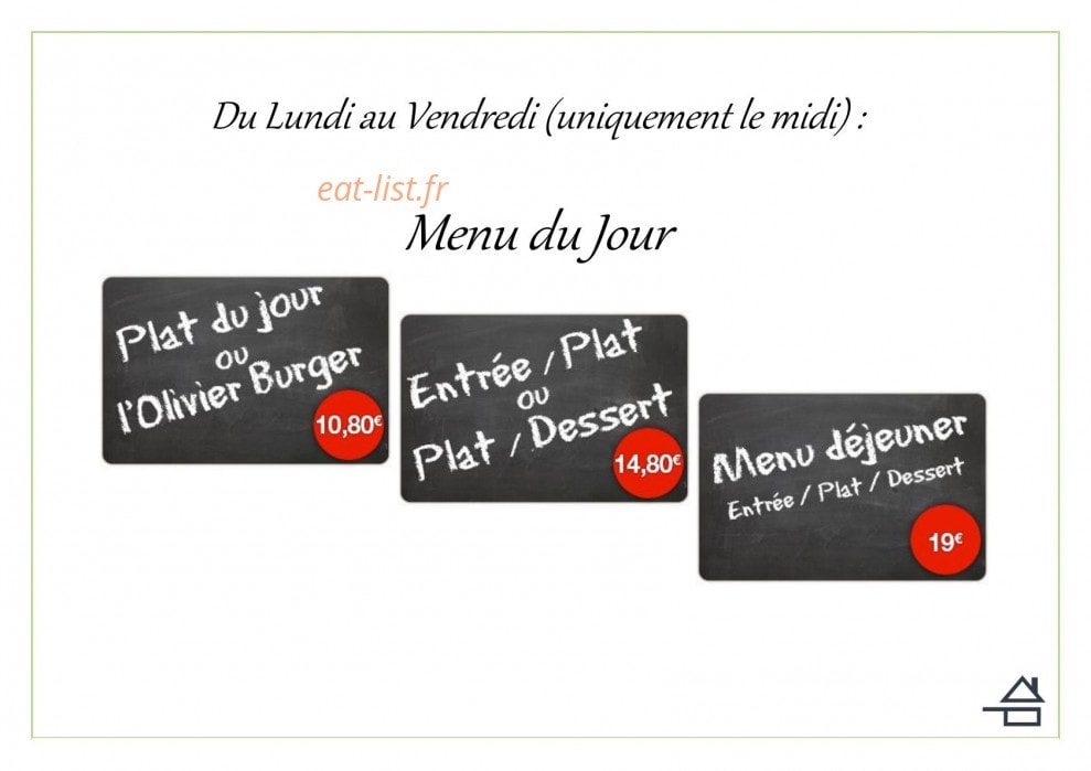 Les Oliviers — carte page 2